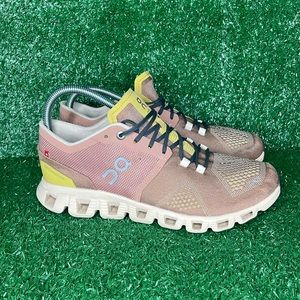 On Cloud X Mocha Sand Athletic Running Shoes Women's Size W8.5
